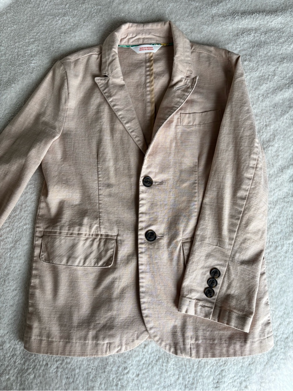 Cat & Jack Beige Kids Blazer Jacket